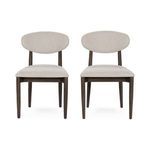 Product Image 2 for Tiber Set of 2 Oak Wood Dining Chairs from Classic Home