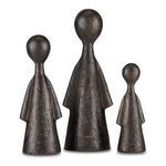 Product Image 3 for Ganav Bronze Figure, Set of 3 from Currey & Company