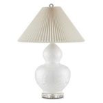 Product Image 2 for Robineau Clear Porcelain Table Lamp from Currey & Company