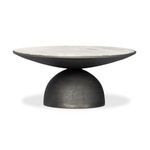 Product Image 1 for Corbett Aluminum Coffee Table - Hammered Grey from Four Hands