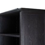 Product Image 9 for Admont Worn Black Veneer Traditional Bookcase from Four Hands