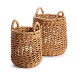 Product Image 1 for Cam Banana Leaf Baskets W/ Handles, Set Of 2 from Napa Home And Garden