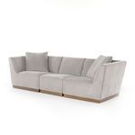 Product Image 8 for Gentry 3 Pc Sectional Merit Platinum from Four Hands