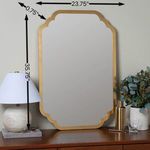 Product Image 7 for Cassandra Gold Leaf Accent Mirror from Cooper Classics