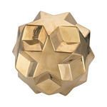 Product Image 1 for Ceramic Gold Table Top Star Ball from Elk Home