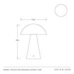Product Image 6 for Struzzo Rechargeable Accent Lamp from Arteriors