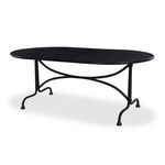 Product Image 2 for Lenoir Distressed Bronze Outdoor Dining Table-76" from Four Hands