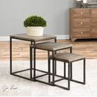 Product Image 2 for Uttermost Bomani Wood Nesting Tables Set/3 from Uttermost