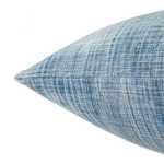 Product Image 3 for Morgan Handmade Soild Blue/ White Down Throw Pillow 22 Inch from Jaipur 