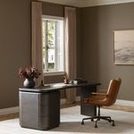 Product Image 13 for Hawthorne Smoked Black Sungkai Veneer Desk from Four Hands