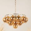 Product Image 7 for Mimi 9-Light Aged Brass Bubble Chandelier from Mitzi