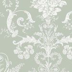 Product Image 4 for Laura Ashley Josette Sage Green Wallpaper from Graham & Brown