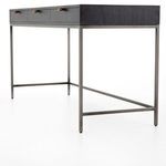 Product Image 15 for Trey Modular Writing Desk - Black Wash Poplar from Four Hands