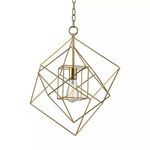 Product Image 1 for Neil 1 Light Box Pendant In Gold Leaf from Elk Home