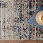 Product Image 6 for Camili Tribal Blue/ Light Orange Rug from Jaipur 
