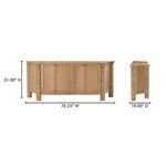 Product Image 11 for Treccia Sideboard Oak from Moe's