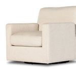 Product Image 10 for Andrus Cream Fabric Swivel Chair from Four Hands