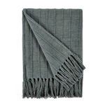 Product Image 2 for Hunter Woven 50"x70" Fabric Forest Green Throw Blanket from Classic Home Furnishings