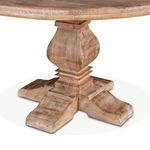 Product Image 8 for Pengrove Round Antique Oak Mango Wood Dining Table from World Interiors