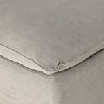 Product Image 5 for Andre Slipcover Pillow-Top Ottoman - Broadway Stone from Four Hands