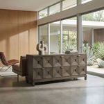 Product Image 7 for Greige Walnut Musashi 6 Drawer Console from Noir