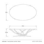 Product Image 9 for Muscadine Coffee Table from Arteriors