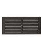 Product Image 5 for Club Aluminum Rectangle Outdoor Slatted Dining Table from Summer Classics