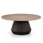 Product Image 4 for Darwin Round Coffee Table Taupe from Four Hands