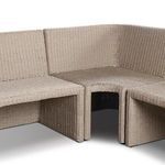 Product Image 15 for Senna Outdoor Dining Banquette L Shape - Vintage White from Four Hands