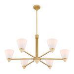 Product Image 3 for Kohlman Chandelier in Warm Brass from Savoy House 