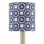 Product Image 2 for Block-Print Navy Multi Drum Chandelier Shade from Currey & Company