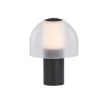Product Image 1 for Kettletown Rechargeable Soft Black Table Lamp from Hudson Valley