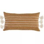 Product Image 1 for Ezekiel Vegan Leather Camel Pillow (Set Of 2) from Classic Home Furnishings