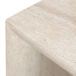 Product Image 6 for Brad Faux Travertine End Table from Four Hands