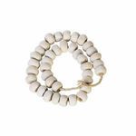 Product Image 1 for White Diamond Kenya Cow Bone Beads Per String from Legend of Asia