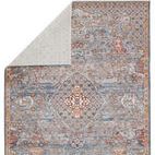 Product Image 4 for Harkin Medallion Light Gray/ Rust Rug from Jaipur 