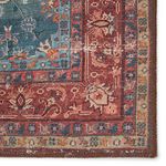 Product Image 4 for Yasha Floral Blue/ Red Rug from Jaipur 