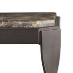 Product Image 6 for Armand Metal Travertine Side Table from Gabby