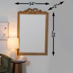 Product Image 11 for Calvin Ornate Gold Large Mirror from Cooper Classics