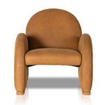 Product Image 3 for Nicola Top Grain Leather Chair - Kennison Cognac from Four Hands