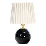 Product Image 5 for Giorgio Black Glass Mini Lamp from Regina Andrew Design