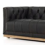Product Image 25 for Maxx Upholstered Destroyed Black Leather Sofa from Four Hands