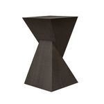 Product Image 1 for Scout Sculptural Occassional Table In Dark Espresso Oak from Worlds Away