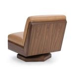 Product Image 4 for Myla Top Grain Leather Swivel Accent Chair from Classic Home