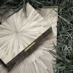 Product Image 3 for Palm Marquetry Tray from Jamie Young