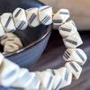 Product Image 2 for White Diamond Triple Lines Kenya Cow Bone Beads Per String from Legend of Asia