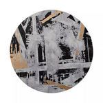 Product Image 1 for Abstract City Round Wall Décor from Moe's