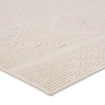 Close corner angle focusing on neat edge binding and dense cotton-like pile texture