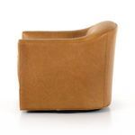 Product Image 15 for Quinton Round Swivel Ontario Camel Leather Accent Chair  from Four Hands