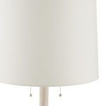 Product Image 2 for Malayan White Floor Lamp from Currey & Company